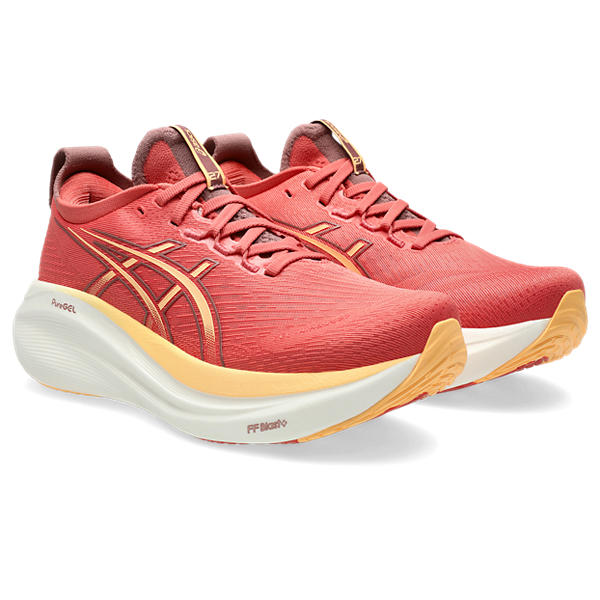 Asics Gel Nimbus 27 Dark Pink Clay/Orange Glow - SportSA
