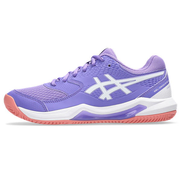 ASICS バスケットボールシューズ ホワイト/パープル Asics Gel Dedicate 8 Padel Amethyst/White - SportSA