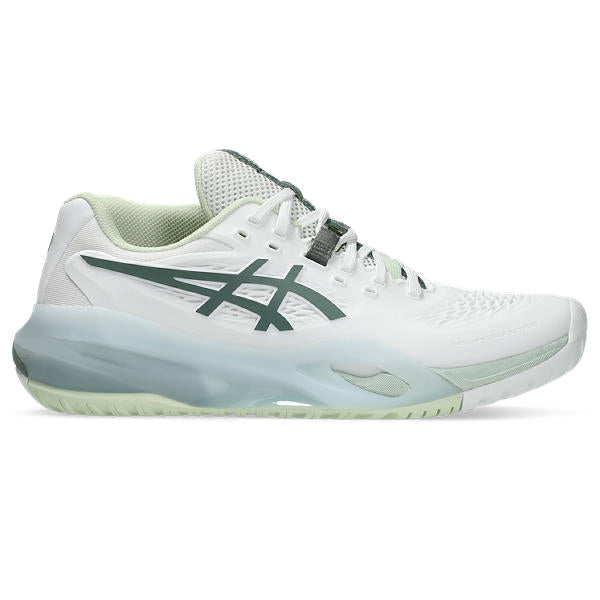 ゆゆ Asics Gel-Resolution X White/Monument Blue - SportSA