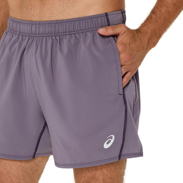 Asics Core 5IN Short Lavender Grey - SportSA