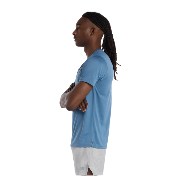 Shoreline Sportwear Tシャツ L New Balance Sport Essentials T-Shirt Shoreline Blue - SportSA