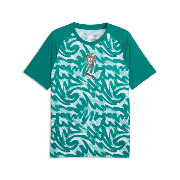 Puma Portugal 26 Warm Up Jersey Green Lagoon - SportSA