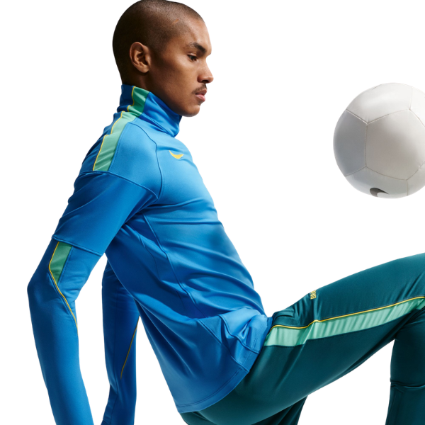 Nike Brazil Strike Dri-FIT Football Drill Top Light Photo Blue