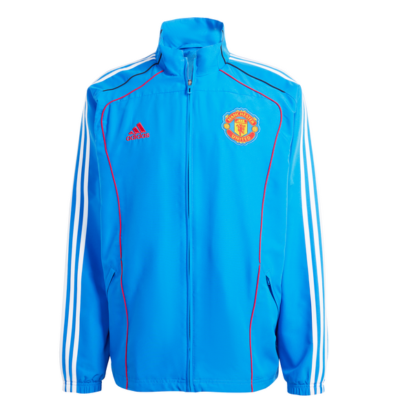 Adidas Manchester United Track Top Blue - SportSA