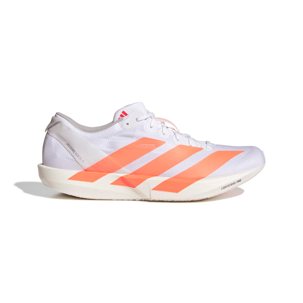 Adidas Adizero Adios 9 Cloud White/ Lucid Orange - SportSA