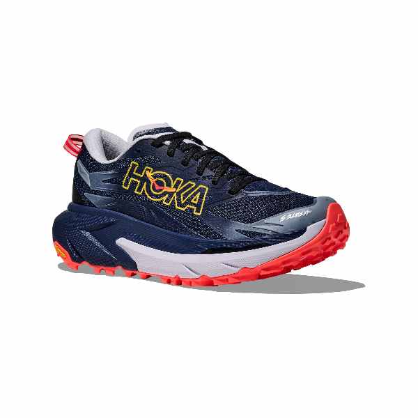 Hoka Mafate 5 Midnight Blue/Starlight Glow