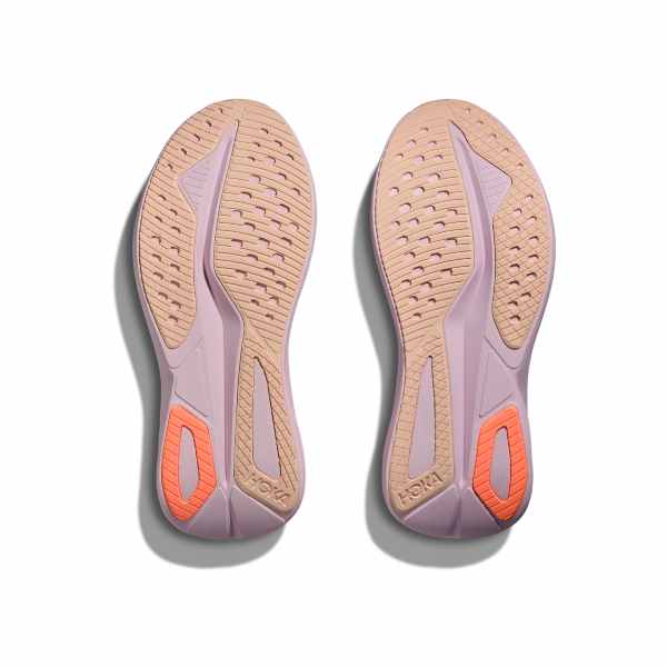 Hoka Mach 7 Lilac Cream/Tangerine Glow