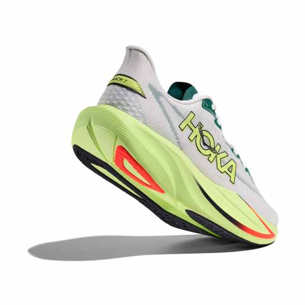 Hoka Mach 7 Frost/Neon Yuzu