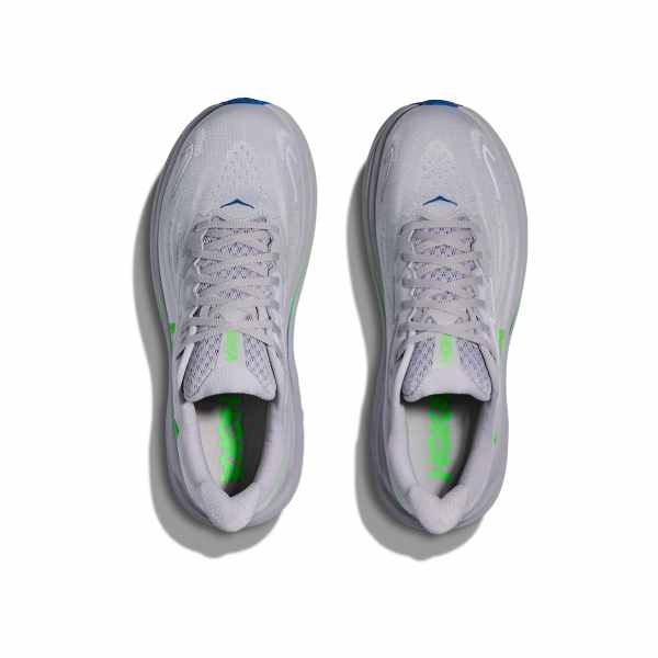 Hoka Clifton 10 Ash Grey Neon Green - SportSA