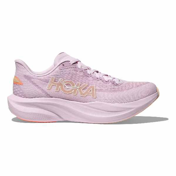 Hoka Mach 7 Lilac Cream/Tangerine Glow
