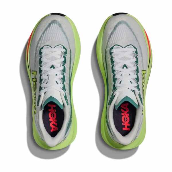 Hoka Mach 7 Frost/Neon Yuzu