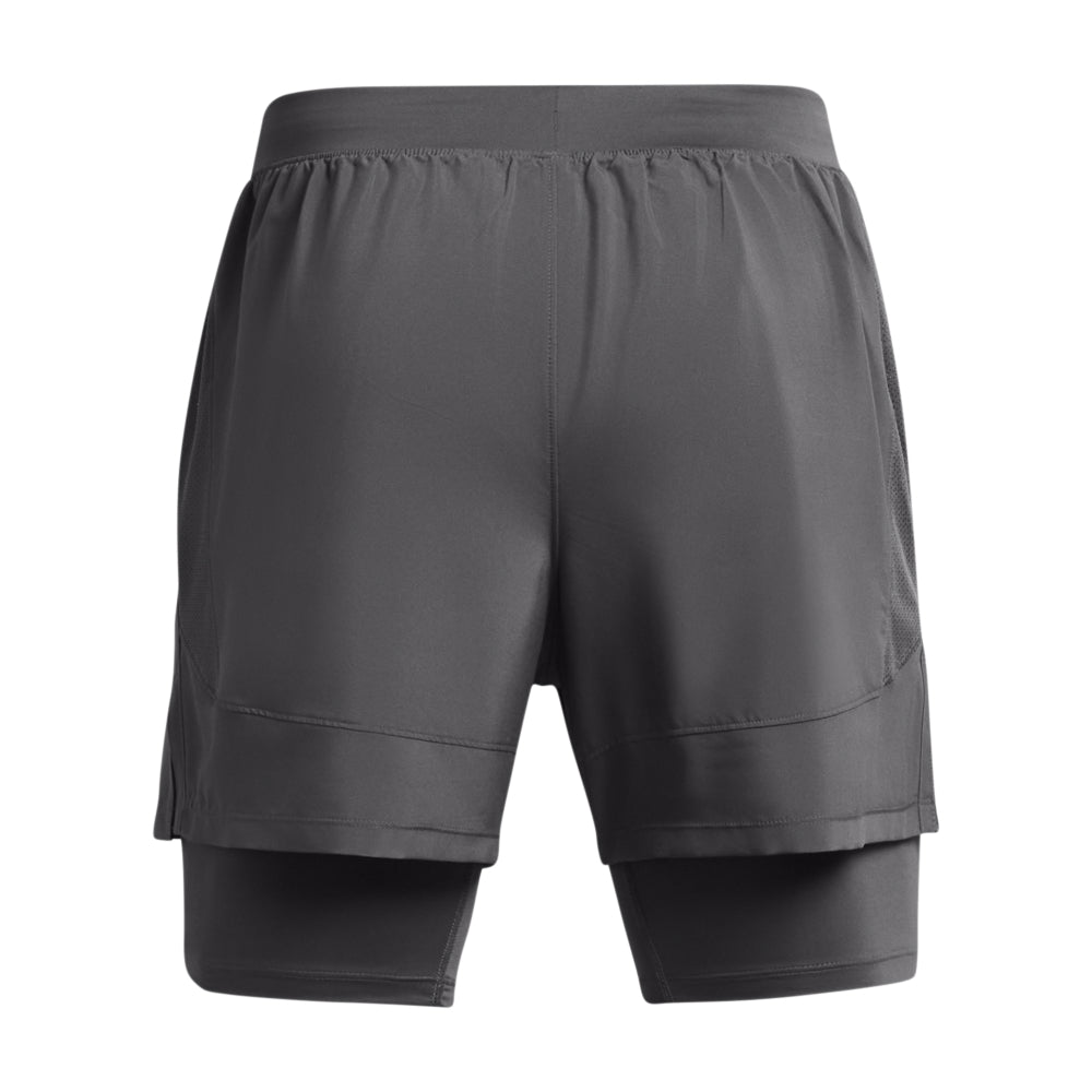 Under Armour Launch 5&quot; 2-In-1 Shorts Grey