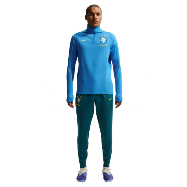 Nike Brazil Strike Dri-FIT Football Drill Top Light Photo Blue