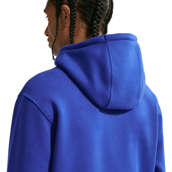Nike Chelsea FC Club Soccer Pullover Hoodie Bright Blue