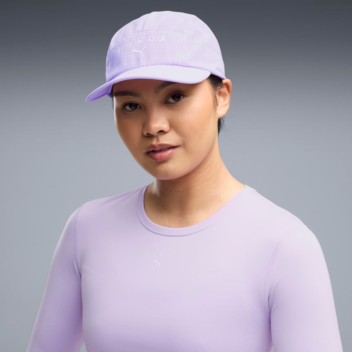 Puma x Hyrox 5 Panel Cap Graphic Light Lavender