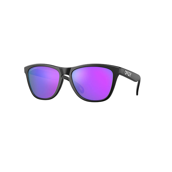 Oakley Frogskins Sunglasses Matte Black Prizm Violet