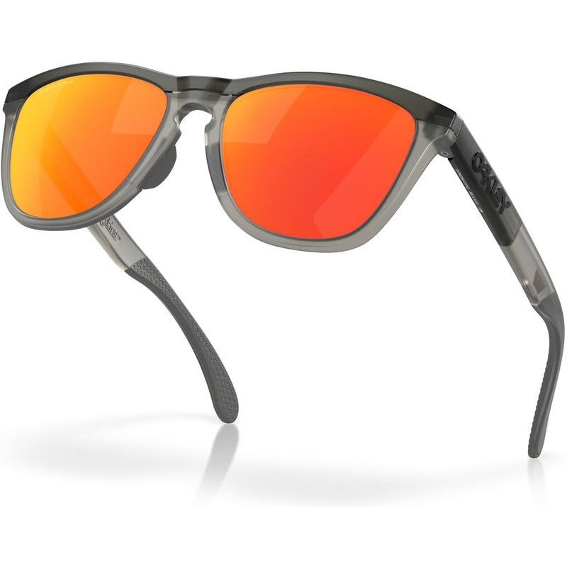 Oakley Frogskins Sunglasses Matte Grey Smoke Prizm Ruby - SportSA