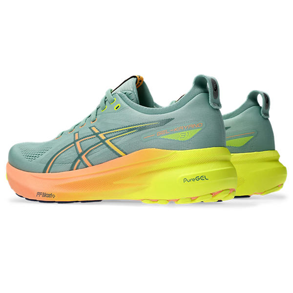 Asics Gel Kayano 31 Paris Light Celadon/Safety Yellow