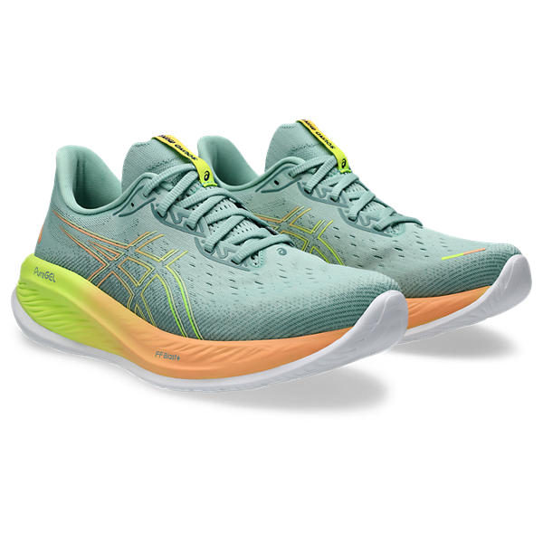 Asics Gel Cumulus 26 Paris Light Celadon/Safety Yellow