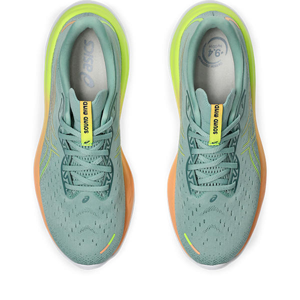 Asics Gel Cumulus 26 Paris Light Celadon/Safety Yellow