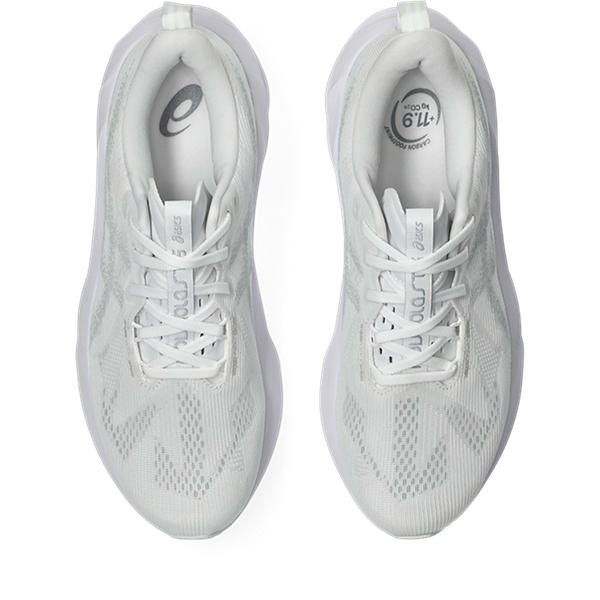 Asics Novablast 5 White/Piedmont Grey