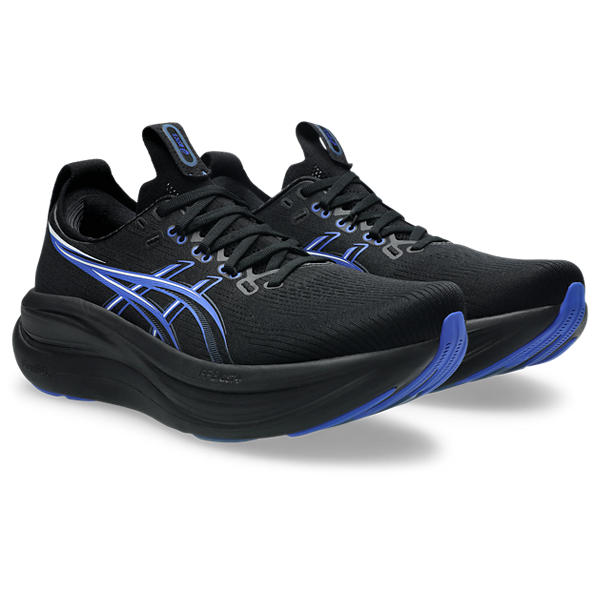 Asics Gel Nimbus 28  Black/Neon Blue