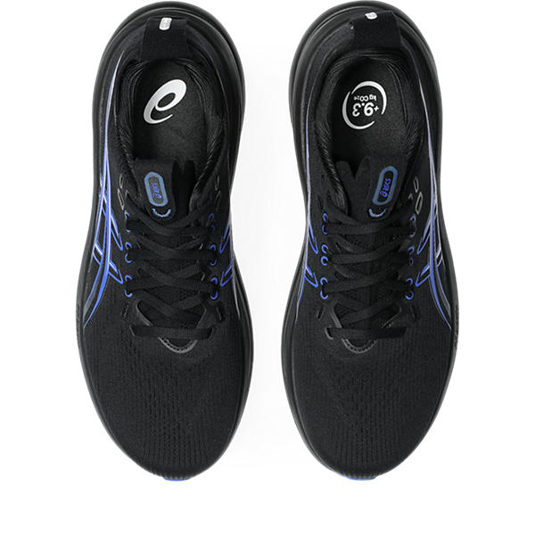 Asics Gel Nimbus 28  Black/Neon Blue