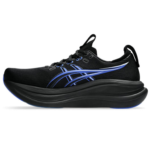 Asics Gel Nimbus 28  Black/Neon Blue