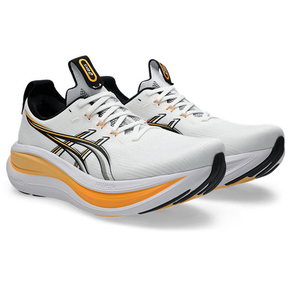 Asics Gel Nimbus 28 White/Stadium Orange