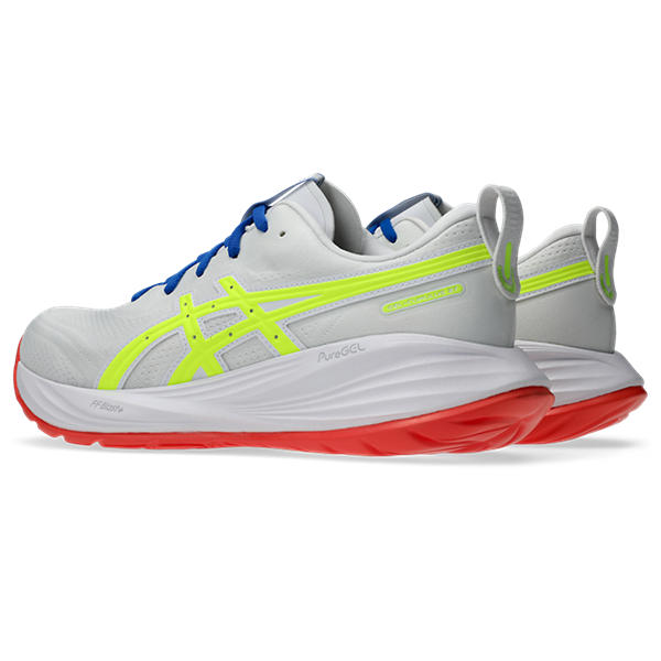 Asics Gel Cumulus 27 ATC White/Safety Yellow Men
