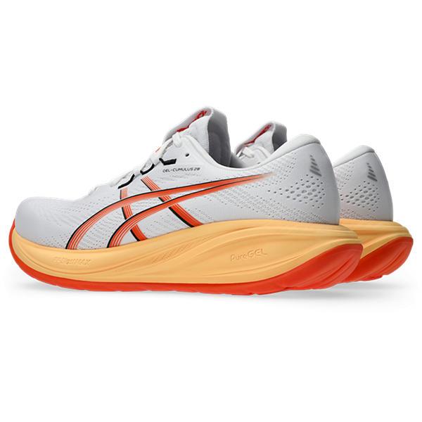 Asics Gel Cumulus 28 White/Energy Orange
