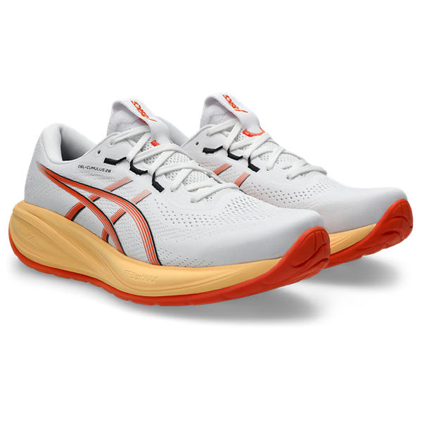 Asics Gel Cumulus 28 White/Energy Orange