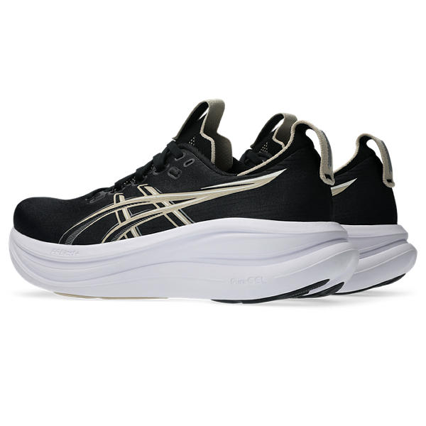 Asics Gel Nimbus 28  Black/Feather Grey Wide