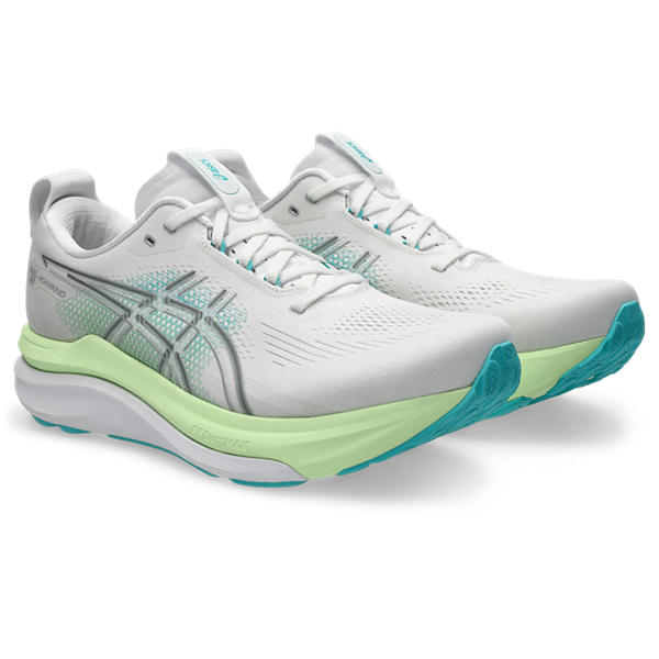 Asics Gel Kayano 33 White Energy Aqua