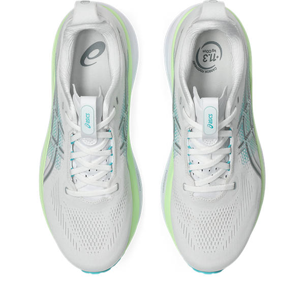 Asics Gel Kayano 33 White Energy Aqua