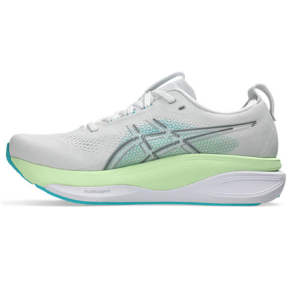 Asics Gel Kayano 33 White Energy Aqua