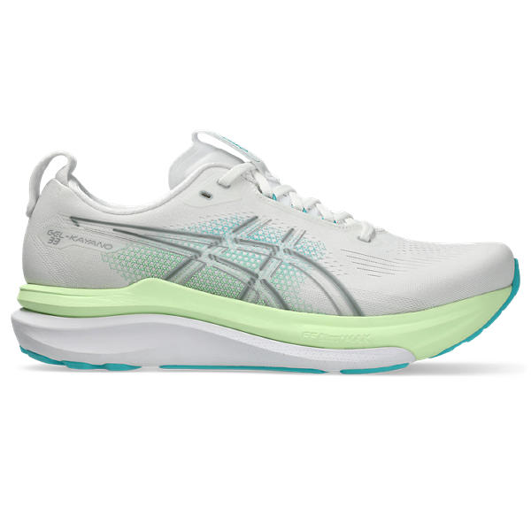 Asics Gel Kayano 33 White Energy Aqua