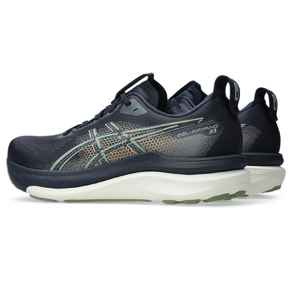 Asics Gel Kayano 33 Midnight/Khaki Green Wide
