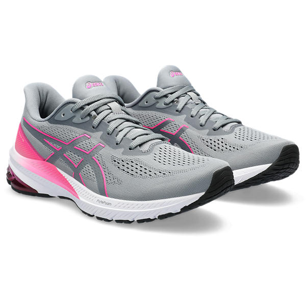 Asics GT 1000 12 Sheet Rock/Hot Pink