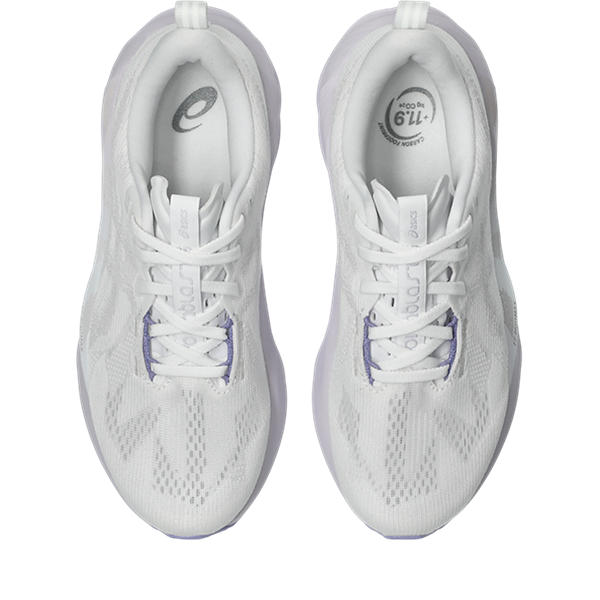 Asics Novablast 5 White/Lilac Hint