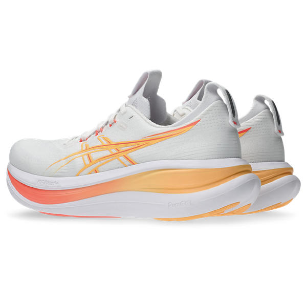 Asics Gel Nimbus 28 White/Sun Coral