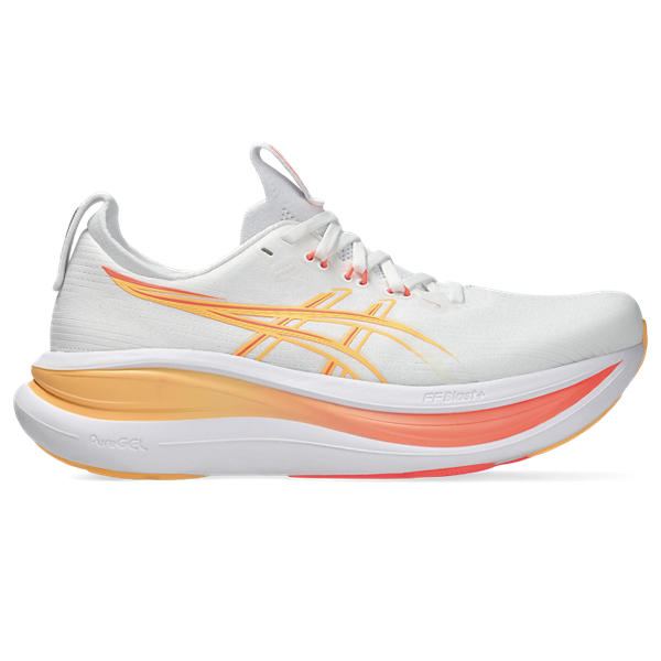 Asics Gel Nimbus 28 White/Sun Coral