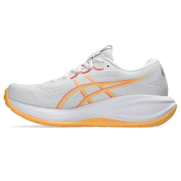 Asics Gel Cumulus 28 White/Orange Glow
