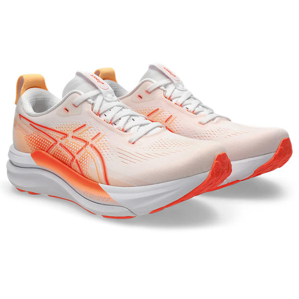 Asics Gel Kayano 33 White/Vivid Coral
