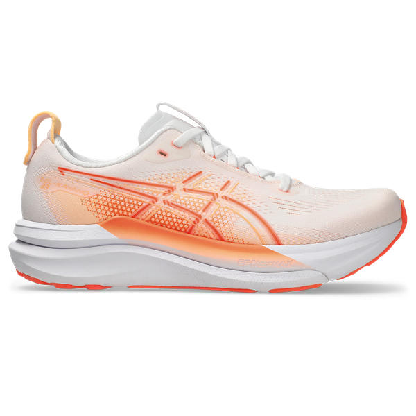 Asics Gel Kayano 33 White/Vivid Coral