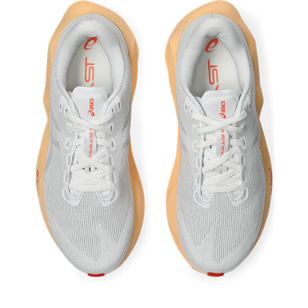Asics Novablast 6 White/Vivid Coral