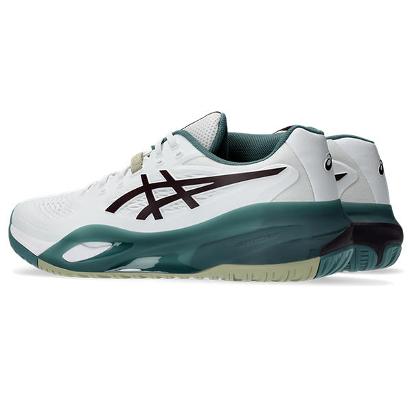 Asics Gel-Resolution X  White/Dark Aubergine