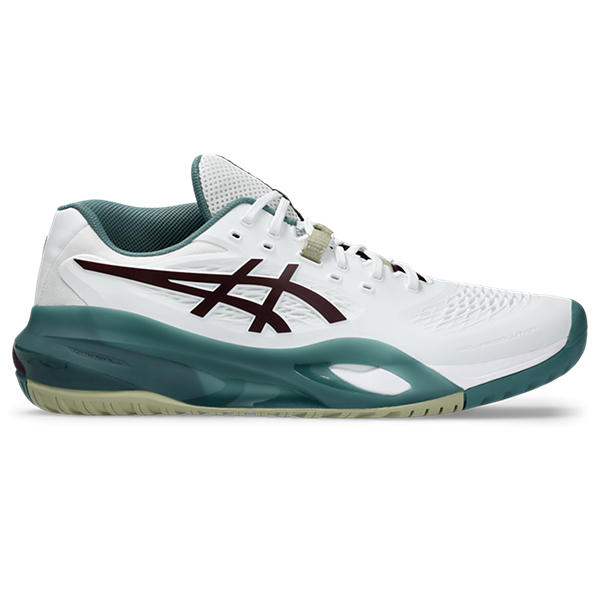 Asics Gel-Resolution X  White/Dark Aubergine