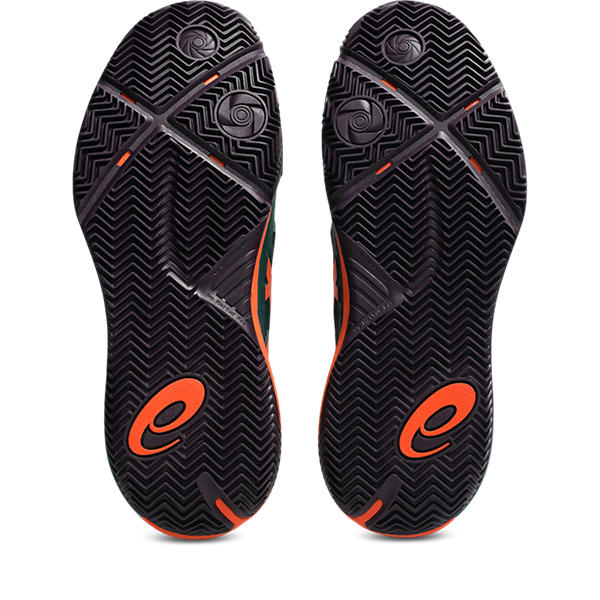Asics Gel-Resolution X Padel Jewel Green/Energy Orange