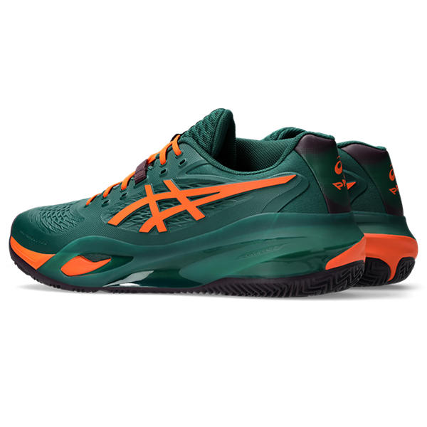 Asics Gel-Resolution X Padel Jewel Green/Energy Orange